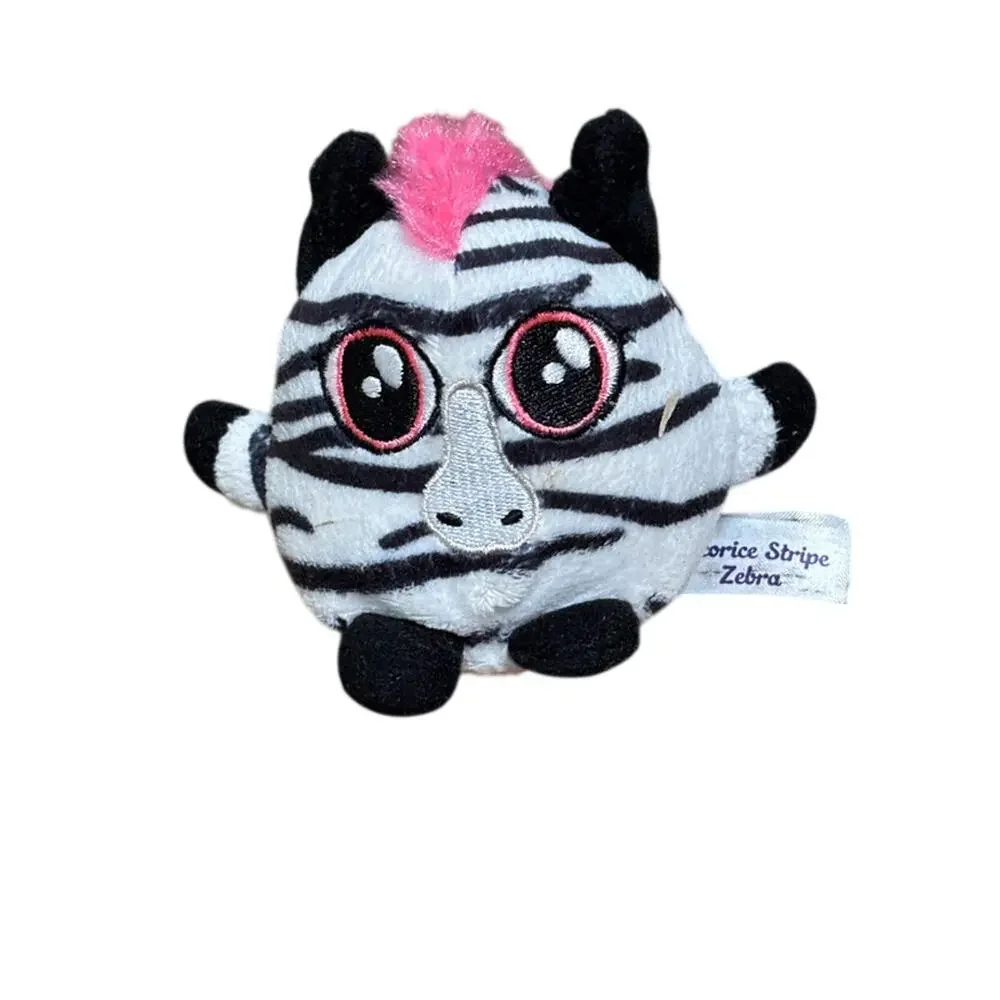 Ganz Silly Scoops Stripped Zebra Licorice Plush Stuffed Animal